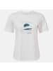 Craghoppers T-Shirt Ally in Optic White Sunst