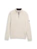 Tom Tailor Pullover in offwhite melange multi neps