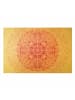 WALLART Leinwandbild Gold - Mandala Aquarell Ornament pink in Pink