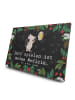 Mr. & Mrs. Panda Advents-Teekalender Maus Dart spielen mit Spruch in Kreidetafel