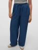 Vero Moda Hose mit weitem Beinschnitt in Dark Denim