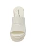 Calvin Klein Plateau-Pantoletten in creamy white