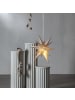 MARELIDA Papierstern 3D Stern mit Dekoband hängend 18-zackig D: 45cm in creme