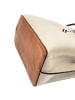 Florence Florence Schultertasche Leder beige, natur ca. 25cm