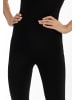 faina Jersey-Hose Mit Glanzgarn in Schwarz