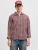 Jack & Jones Overshirt in Tibetan Red