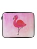 Mr. & Mrs. Panda Notebook Tasche Flamingo Classic ohne Spruch in Aquarell Pink