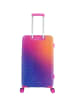 Saxoline Twist Trunk L ABS/PC Trolley in fuchsia gradient