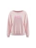IZIA Women Sweatshirt in Light Rose