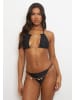 Moda Minx Bikini Hose Havana Maria Coin Chain in Schwarz