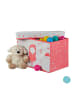 relaxdays Sitzbox Prinzessin in Rosa