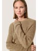 Soaked in Luxury Strickpullover SLTuesday Gerade Passform in Elmwood