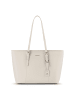 Lazarotti Bologna Leather XL Shopper Tasche Leder 35 cm cream