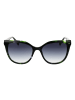Bulget Frauen Sonnenbrille Schmetterling Grün