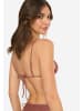 LSCN BY LASCANA Triangel-Bikini-Top in light brown