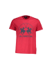 La Martina Rot Baumwolle Herren T-Shirt