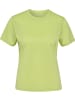 Hummel Sportshirt "Pulse Workout W T-Shirt S/S" in Grün