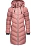 Marikoo Wintermantel Armasa in Dark Rose