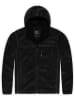 Vintage Industries Fleecejacke/Fleecepullover in Schwarz