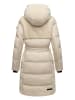 Navahoo Wintermantel Funkelteddy 14 in Light Taupe