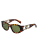 Salvatore Ferragamo Sonnenbrille in Brown