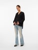 Vero Moda Umstandsjeans mit Schlag in Light Blue Denim 1