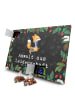 Mr. & Mrs. Panda Tee Adventskalender Anwalt Leidenschaft mit Spruch in Kreidetafel