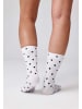 SNOCKS Tennissocken aus Bio-Baumwolle 2 Paar in Mix Love (Schwarz)