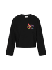 IZIA Women Sweatshirt in black