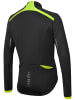 rh+ Radtrikot All Road Sweater in black-acid lime