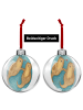 Mr. & Mrs. Panda Christbaumkugel Otter Hände halten Design ohne ... in Weiß