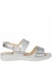 Ganter Riemchen Sandalen für Damen in silber