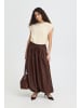 ICHI Kurzarm-Bluse IHNILLO Baggy fit in Birch