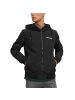 Jack and Jones JJERUSH HOOD BOMBER in Schwarz