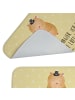 Mr. & Mrs. Panda Badvorleger Hamster Hut mit Spruch in Gelb Pastell