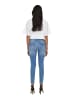 ONLY Jeans ONLBLUSH LIFE MID SK ANK RAW REA155 skinny in Blau