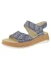WALDLÄUFER Sandale H-Libby in blau