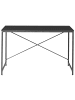 Beliani Schreibtisch ANDASTE in Schwarz - (W) 120 x (H) 75 x (L) 60 cm