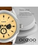 Oozoo Analog-Armbanduhr Oozoo Timepieces braun extra groß (ca. 48mm)