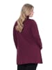 Ulla Popken Longshirt in dunkel weinrot