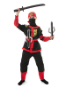 Corimori Ninja Kostüm für Kinder mit Schwert in Rot