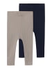 TWO SOON 2er-Pack Leggings in Navy Blazer