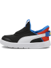 Puma Kinder Sneaker "Courtflex v3 SLIPTech Inf" in Schwarz