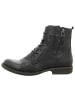Mustang Schnürstiefelette in schwarz