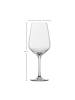 Schott Zwiesel 4er Set Rotweingläser Tulip 497 ml in transparent