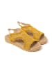 Brasileras Sandalen "Lua" in Senf