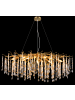 Globo lighting Luster "GLORIA" in goldfarben matt