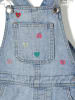 Minoti Latzhose 30DUNG100 in blue denim