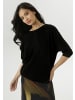 Aniston SELECTED Fledermausshirt in schwarz