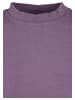 Urban Classics Urban Classics Damen Ladies Short Pigment Dye Cut On Sleeve Tee in duskviolet